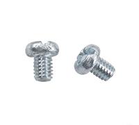 ZiStarlilife Paquete de 2/10 tornillos de engranaje tensor de cadena de ajuste rápido para motosierra MS170 MS171 MS180 MS181 MS182 MS192, pieza de repuesto M4 x 5 mm 9041-319-0600 para jardín (2
