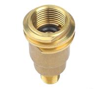 ZiStarlilife Paquete de 2 adaptadores de gas NPT QCC1 a 1/4 pulgadas NPT de latón para manguera de cilindro de propano para barbacoa, parrilla, camping, estufa, calentador, farol para cocinar al aire