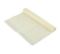 ZiStarlilife Paquete de 2 alfombrillas antideslizantes de PVC de 30 x 50 cm, de malla beige, para cajones, estantes, sábanas, almohadas y uso en el suelo del coche
