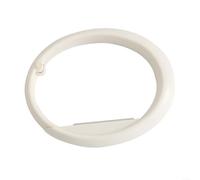 ZiStarlilife Paquete de 2 ganchos portátiles para colgar bolsos para mesa o armario, soporte para bolso y bolso, 85 x 11 cm, diseño compacto para cafeterías, oficinas, viajes y escuela (blanco)