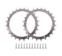 ZiStarlilife Paquete de 2 pinchos robóticos para cortacésped Bosch Indego XS 300 400 350 M700 de acero inoxidable para césped húmedo y pendientes, color plateado, 170 mm