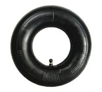ZiStarlilife Paquete de 2 tubos interiores de goma 410/350-4 con válvula doblada AV para carrito de golf, cortacésped, carretilla, pieza de repuesto resistente negra (1 unidad)