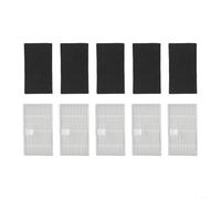 ZiStarlilife Paquete de 5 filtros para aspiradora ATVEL, para SmartGyro R80 Base, para Cecotec, para Conga 2499 para aspiradoras Ultra Home Advanced, filtraciones eficientes