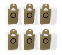 ZiStarlilife Paquete de 6 bolsas de polvo para aspiradora robot K10+ Pro, bolsas de filtro no tejidas para K10+, colección Debin de alta capacidad para pelo de mascotas y limpieza del hogar, (paquete