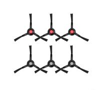 ZiStarlilife Paquete de 6 cepillos laterales de repuesto para Eufy para aspiradora robot omni E25 E28, herramientas de limpieza de esquinas de nailon para el hogar, piso duro, cuidado del pelo de