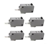 ZiStarlilife Para interruptor de límite KW3A, interruptor de viaje normalmente abierto, 278 x 103 x 159 mm, construcción de metal y PBT, compatible con horno microondas, lavadora, olla arrocera,