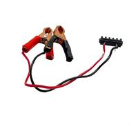 ZiStarlilife Para Worx WA3575 WA3525 WA3578 WA3520 Juego de clips adaptadores de batería con extractor de cocodrilo y terminales codificados por colores, goma, cable de 350 mm para uso automotriz