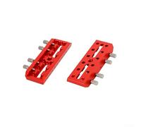 ZiStarlilife Placa de cola de milano de espejo guía 2 en 1 con ranura de abrazadera estándar compatible con Vixen y mango de aleación de aluminio graduado para telescopios astronómicos en rojo 120-445