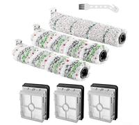 ZiStarlilife Rodillo de cepillo de aspiradora de repuesto para rodillos y filtros/para Bissell para CrossWave para X7 Pet Pro 3011 3055 3277 3279 3276A / Juego de limpieza de superficies múltiples