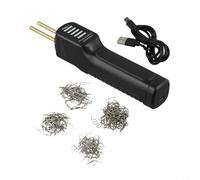 ZiStarlilife Soldador de plástico inalámbrico de 2600 mAh, herramienta de reparación de fusión en caliente con 4 puntas para reparación de grietas de parachoques de coche, calentamiento rápido, color