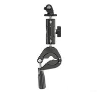 ZiStarlilife Soporte de bicicleta para cámara Insta360 X5, soporte de ciclismo de ángulo ajustable, abrazadera de manillar resistente, accesorio de conducción de aventura, soporte ligero