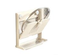 ZiStarlilife Soporte de metal con ventosa para organizar puertas de armario, color blanco, 22 cm (blanco A)
