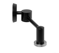ZiStarlilife Soporte magnético de aluminio para filtro de café, soporte de pantalla con bases magnéticas para almacenamiento de herramientas de café espresso de 58 mm, 53 mm, 51 mm, color negro
