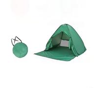 ZiStarlilife Tienda de campaña de playa para 2 adultos o 3 niños, 165 x 150 x 110 cm, poliéster tafetán recubierto de plata, parasol con malla de ventilación, diseño plegable para acampar junto al mar