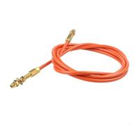 ZiStarlilife Tubo de alimentación de alambre de soldadura TIG, revestimiento flexible de acero de alto carbono para máquina de soldadura automática, conducto rojo para piezas prefabricadas