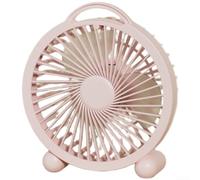 ZiStarlilife Ventilador de mano, alimentado por USB para mini ventilador de escritorio, silencioso, de bajo ruido, portátil, con circulación de aire de gran angular de 4 pulgadas y 6 pulgadas, para