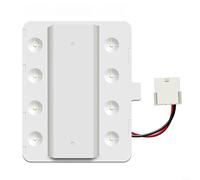 ZiStarlilife W11043011 Reemplazo de lámpara LED para refrigerador, iluminación brillante de bajo consumo compatible con refrigeradores integrados para renovación y actualización de cocina (carcasa