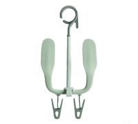 ZiStarlilife Zapatero giratorio para secar zapatos, organizador multifuncional para ahorrar espacio, para pasillo, baño, dormitorio, 12.28 x 7.20 x 4.33 pulgadas (verde)