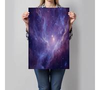 ZISTRCBAO Cuadros Decoracion Salon Universo Nebulosa 80×120 cm, Lienzo Imágenes Murales Espacio De Ensueño, Pintura Mural Decoración De Pared Habitación Decoración De Pared