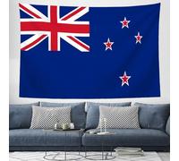 ZISTRCBAO Tapiz Bandera De Nueva Zelanda Dormitorio, Amor Por El País Tapiz Microfibra Decoración De Pared Para Comedor Corredor Balcón Salón Apartamento 150x100cm