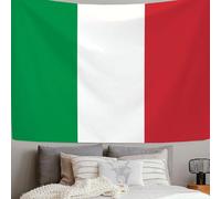 ZISTRCBAO Tapiz De Pared De Bandera De Italia Para Dormitorio, Patrimonio Cultural Tapiz Colgante Para Sala De Estar Decoración Del Hogar, 230x180cm
