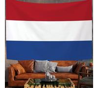 ZISTRCBAO Tapiz De Pared De Bandera De Los Países Bajos Para Dormitorio, Patrimonio Cultural Tapiz Colgante Para Sala De Estar Decoración Del Hogar, 150x100cm