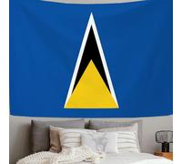 ZISTRCBAO Tapiz De Pared De Bandera De Santa Lucía Para Dormitorio, Patrimonio Cultural Tapiz Colgante Para Sala De Estar Decoración Del Hogar, 230x180cm