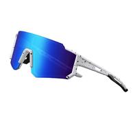 ZISTRFLO gafas de sol polarizadas para los hombres jóvenes mujeres, UV400 a prueba de viento gafas de deporte para el ciclismo de equitación, S04