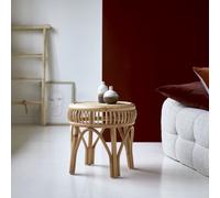 Zita - Mesa auxiliar de ratán H 40 x B 40 x T 40 cm