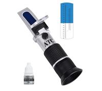 ZITFRI Refractómetro de Miel 2 en 1 con ATC - Brix 58-90%, Contenido de Agua en la Miel 12-32% - Refractómetro Manual para Miel, Jarabe de azúcar, Mermelada de Frutas, melaza