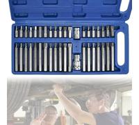 Zithgen 40 PCS Hexagonales Puntas Torx Kit, Puntas Atornillador Llaves de Vaso Puntas Atornillador Imantadas Juego de Puntas Torx con 1 Caja para Reparación de Automóviles