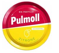 Zitrone zuckerfrei - Pastilles allemandes pour la gorge, rafraîchissantes et sans sucre, idéales pour le bureau, la route et les moments conviviaux - Compatible avec Pulmoll - 50g