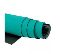 ZIUBMVDYC Antiestática de Goma para Banco de Trabajo, Anti Static Soldering Mat Workbench Protection Grounding Desk Pad 2mm Thick PVC Green Multiple Sizes(100x500cm)