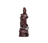 ZIUBMVDYC Figurita Decorativa Feng Shui, Estatua de Buda Madera, Adorno for el hogar, 50 x 15 cm