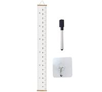 Ziurmut Kids Growth Chart, Kids Wall Height Chart Wall Hanging Growth Chart Hanging Measuring Ruler for Kids Height Measuring Rulers for Kids Boys Girls Height Measurement Ruler
