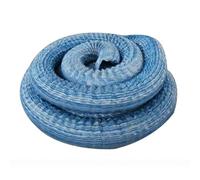 ZIUSFAC 5cm Tubos De Drenaje Perforados Tubería De Drenaje Francesa Tela No Tejida Tubo Corrugado Para Drenaje De Aguas Subterráneas(Long 12m(39.4ft),Dia 8cm(3in))