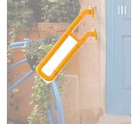 ZIUSFAC 60cm Agarraderas Baño Asa De Seguridad para Baño De Acero Inoxidable Pasamanos Escalera En Forma De U Antideslizante Pasamanos para 1-3 Escalones(Yellow,70cm/27.6in)