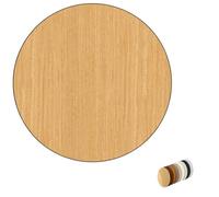 ZIUSFAC Tablero De Madera Tablero De Mesa Redondo 50 60 70 80 90 100cm Superficie De Mesa Redonda Tablero De Repuesto para Cocina Terraza(Yellow,90cm/35.4in)