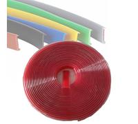 ZIUSFAC Transparente Banda De Borde En Forma De U Cinta De Madera Cantos Autoadhesivo, Borde De Muebles 5m Protector Borde De Muebles De PVC Banda De Borde De Chapa, Cinta De Borde Para Muebles(Transp