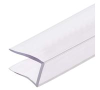 ZIUSFAC Transparente Perfil Protector De Bordes De PVC, Forma De U Protectora De Borde De Canal 2m Protectores De Esquinas Para Chapa Puertas De Coche, Se Adapta A Bordes De 0.5 A 26 Mm De Longitud(Wi