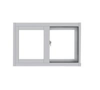 ZIUSFAC Ventana De Cobertizo Montaje Empotrado Ventanas para Cobertizo De Jardín Ventana Corredera De Aluminio Ventana De Sótano con Vidrio/Pantalla 60x30 80x60cm(White,(WxH) 78x48cm/31x19)