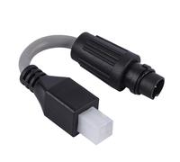 ZIWIMEGO Adaptador de programación compatible con dispositivo programador Curtis 1314 y dispositivo de mano 1313 para vehículos Club Car