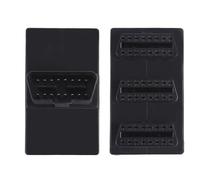 ZIWIMEGO OBD2 OBDII - Adaptador completo de 16 pines macho a 3 hembra, convertidor de extensión de 1 a 3 puertos para todos los dispositivos OBD2 estándar, conector extensor de diagnóstico
