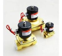 ZIWNGTBSW Válvula solenoide de Agua Gran tamaño 2 Pulgadas, 2/2 vías, Normalmente Cerrada, CA, CC, 12 V, 110, 24 y 220(1 Inch)