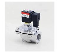 ZIWNGTBSW Válvula solenoide de Pulso ángulo Recto con diafragma Polvo y neumático Tipo electroválvula aleación Aluminio(2in)
