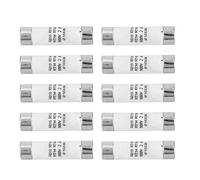 ZIXINNKC 10 fusibles cilíndricos de alta capacidad de rotura con dispositivo indicador 10 x 38 380-500 VAC 2 A