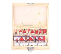 ZIXINNKC 15 piezas de fresado de aleación de acero fuerte y resistente herramienta de corte de resistencia al calor para mejoras en el hogar DIY