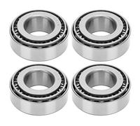 ZIXINNKC 4 piezas 32205 7505E Rodamientos de rodillos cónicos de bolas para eje de máquinas textiles, zapatas de rodillos