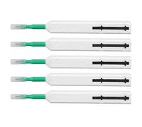 ZIXINNKC 5 Piezas Pluma de Limpieza de Conectores de Fibra óptica Más de 800 Tiempos de Limpieza Limpiador de Fibra óptica para SC ST FC de 2,5 mm