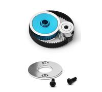 ZIXINNKC Belt Drive Gear 16T 40T Transmission Gears System for TT-02 Remote Control Car Upgrade Kit